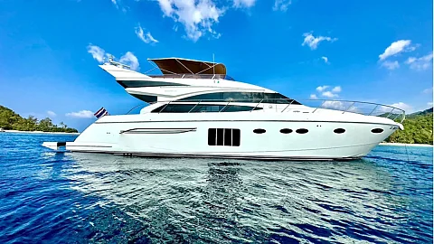 Luminar — 64ft Princess Yacht Charter Koh Samui to Koh Samui