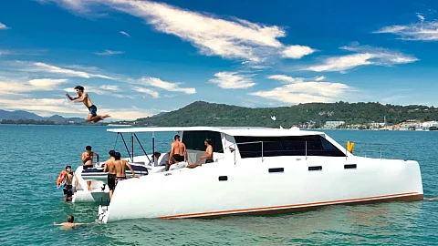 Furero — 45ft Stealth - Asia Catamarans Power Catamaran Charter Krabi