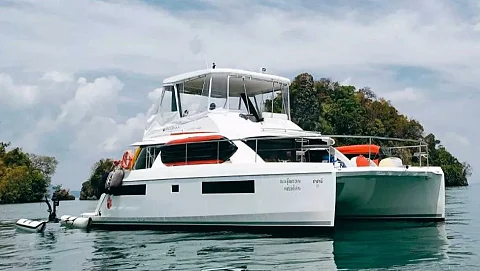 Krabi Explorer — 43ft Leopard Motor Yacht Charter Krabi